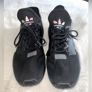 Adidas Originals NMD_R1.V2 "Triple Black" Sneakers [GX3777] Men's Size 12